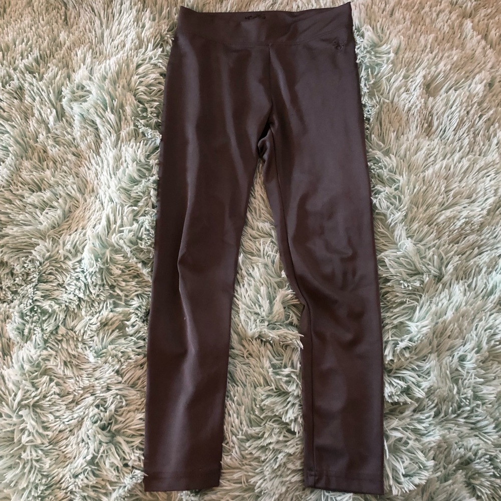 Justice Grey Workout Pants - Girls Size 10